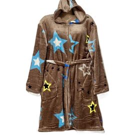 Халат жіночий теплий H131 brown р.48-58 "SHELLY" недорого оптом від прямого постачальника