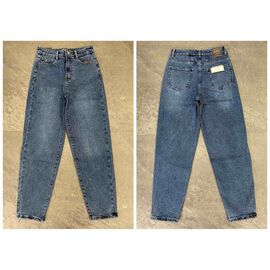 Джинси жіночі утеплені M0561-7 blue р.28-33 "LILY" недорого оптом від прямого постачальника