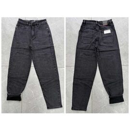 Джинси жіночі утеплені M0673-7 d.grey р.28-33 "LILY" недорого оптом від прямого постачальника