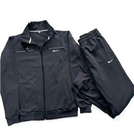 Костюм спортивний чоловічий L901 black р.56-64 "Lina" недорого оптом від прямого постачальника