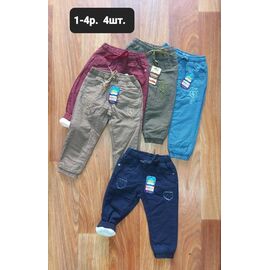 Штани дитячі утеплені на хлопчика M701 grey р.1-4 "MMZ" недорого оптом від прямого постачальника