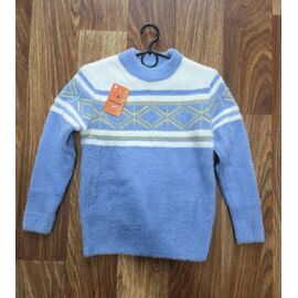 Светер Дитячий на хлопчика M710 l.blue р.11-14 "MMZ" недорого оптом від прямого постачальника