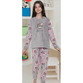 Фотография Пижама детская тёплая на девочку 4567 grey р.13-16 "MMZ" недорого оптом от прямого поставщика