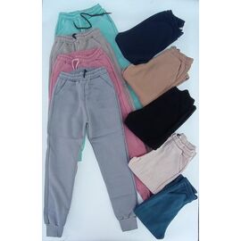 Штани дитячі спортивні зимові на дівчинку 0089 pink р.116-134 "Meloria" недорого оптом від прямого постачальника