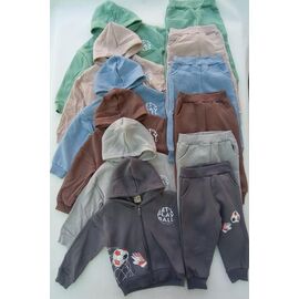 Фотография Костюм детский спортивный тёплый на мальчика 10332 l.blue р.2-5 "Meloria" недорого оптом от прямого поставщика