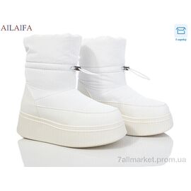 Дутики жіночі утеплені Зима HZ22-2 (6 пар р.36-41) "Ailaifa" недорого оптом від прямого постачальника