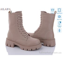 Фотография Ботинки женские стильные зима DK295-4 (6 пар р.36-40) "Ailaifa" недорого оптом от прямого поставщика