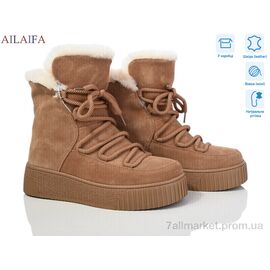 Фотография Угги женские утепленные зима P1031-9 (6 пар р.36-41) "Ailaifa" недорого оптом от прямого поставщика