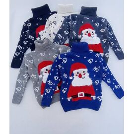 Фотография Свитер детский на мальчика 116 blue р.6-9 "Meloria" недорого оптом от прямого поставщика