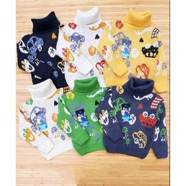 Фотография Свитер детский на мальчика 1192 black р.2-5 "Meloria" недорого оптом от прямого поставщика