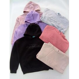 Худи дитячий на дівчинку 14579 black р.9-12 "Meloria" недорого оптом від прямого постачальника