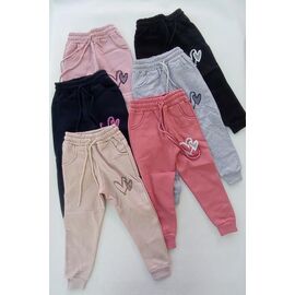 Фотография Штаны детские спортивные зимние на девочку 18294 beige р.5-8 "Meloria" недорого оптом от прямого поставщика