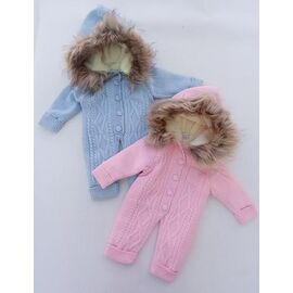 Комбінезон дитячий на дівчинку 2315 pink р.0.6-2 "Meloria" недорого оптом від прямого постачальника