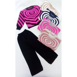 Фотография Костюм детский на девочку 3012 grey-pink р.6-14 "Meloria" недорого оптом от прямого поставщика