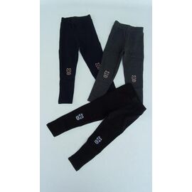 Лосини дитячі теплі на дівчинку 429 black р.3-7 "Meloria" недорого оптом від прямого постачальника