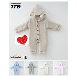 Фотография Комбинезон детский тёплый на девочку 7719 milk р.0.6-2 "Meloria" недорого оптом от прямого поставщика