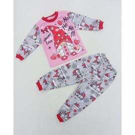 Фотография Пижама детская тёплая на девочку ML2923 pink р.28-36 "Meloria" недорого оптом от прямого поставщика