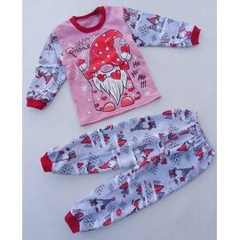 Фотография Пижама детская тёплая на девочку ML2933 pink р.28-36 "Meloria" недорого оптом от прямого поставщика
