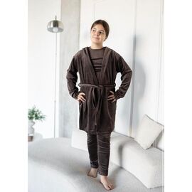 Фотография Комплект детский на девочку ML2945 brown р.110-150 "Meloria" недорого оптом от прямого поставщика