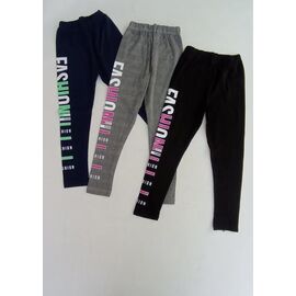 Лосини дитячі теплі на дівчинку ML2984 black р.8-12 "Meloria" недорого оптом від прямого постачальника