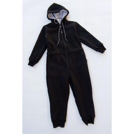 Фотография Комбинезон детский тёплый на девочку ML3039 black р.98-122 "Meloria" недорого оптом от прямого поставщика