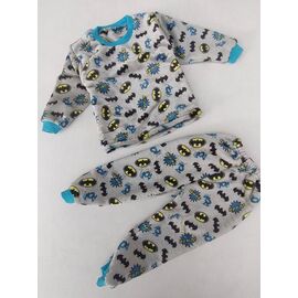 Фотография Пижама детская тёплая на мальчика ML3052 grey р.26-34 "Meloria" недорого оптом от прямого поставщика