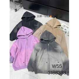 Фотография Кофта детская спортивная тёплая на девочку W55 grey р.120-170 "Meloria" недорого оптом от прямого поставщика