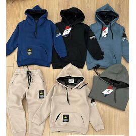 Костюм дитячий спортивний теплий на хлопчика 1060 beige р.11-14 "BURATINO" недорого оптом від прямого постачальника