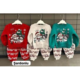 Костюм дитячий спортивний теплий унісекс 5537 green р.0.9-2 "BURATINO" недорого оптом від прямого постачальника