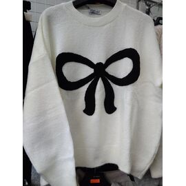 Фотография Свитер женский DM103 white р.one size "Dream" недорого оптом от прямого поставщика