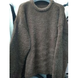 Фотография Свитер женский DM108 brown р.one size "Dream" недорого оптом от прямого поставщика