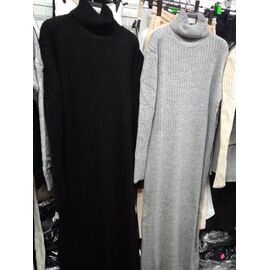 Фотография Платье тёплое женское DM112 black р.one size "Dream" недорого оптом от прямого поставщика