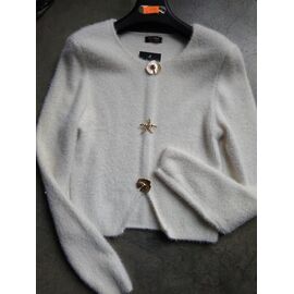 Фотография Свитер женский DM122 white р.44-46 "Dream" недорого оптом от прямого поставщика