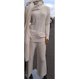 Фотография Костюм женский тёплый DM129 beige р.44-46 "Dream" недорого оптом от прямого поставщика