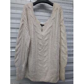 Фотография Свитер женский DM135 beige р.one size "Dream" недорого оптом от прямого поставщика