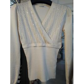 Фотография Свитер женский DM139 beige р.44-46 "Dream" недорого оптом от прямого поставщика