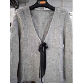 Фотография Кофта женская тёплая DM153 grey р.one size "Dream" недорого оптом от прямого поставщика