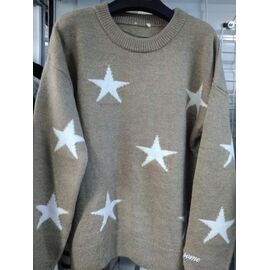 Фотография Свитер женский DM158 beige р.S-XL "Dream" недорого оптом от прямого поставщика