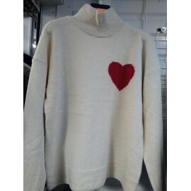 Фотография Свитер женский DM160 l.beige р.S-XL "Dream" недорого оптом от прямого поставщика