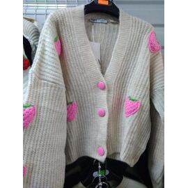 Фотография Кофта женская тёплая DM163 beige р.one size "Dream" недорого оптом от прямого поставщика