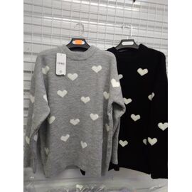 Фотография Свитер женский DM168 black р.48-52 "Dream" недорого оптом от прямого поставщика