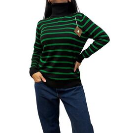 Фотография Свитер женский 24001 green р.48-54 "Elena&Vika" недорого оптом от прямого поставщика