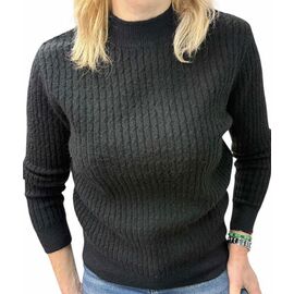 Фотография Свитер женский 24083 black р.44-50 "Elena&Vika" недорого оптом от прямого поставщика