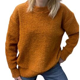Фотография Свитер женский 24058 camel р.46-52 "Elena&Vika" недорого оптом от прямого поставщика