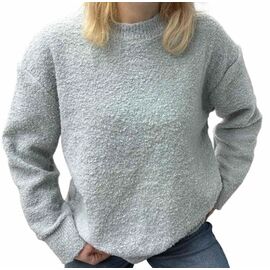 Фотография Свитер женский 24058 grey р.46-52 "Elena&Vika" недорого оптом от прямого поставщика