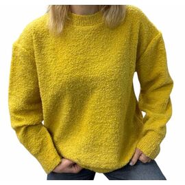 Фотография Свитер женский 24058 yellow р.46-52 "Elena&Vika" недорого оптом от прямого поставщика