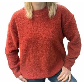Фотография Свитер женский 24058 terrakot р.46-52 "Elena&Vika" недорого оптом от прямого поставщика