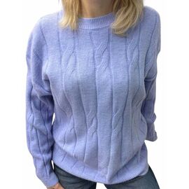 Фотография Свитер женский 25413 lilac р.46-52 "Elena&Vika" недорого оптом от прямого поставщика