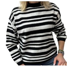 Фотография Свитер женский 24042 black р.48-52 "Elena&Vika" недорого оптом от прямого поставщика