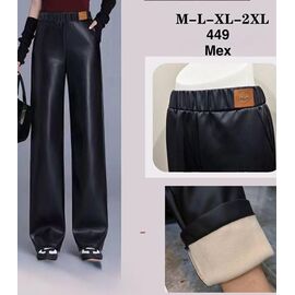 Фотография Штаны женские утеплённые 449 black р.M-2XL "WELL" недорого оптом от прямого поставщика